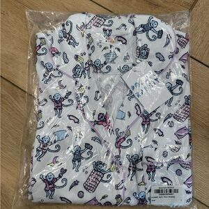 Roller Rabbit “Pajama Party” Polo Pajama Set - Size Small